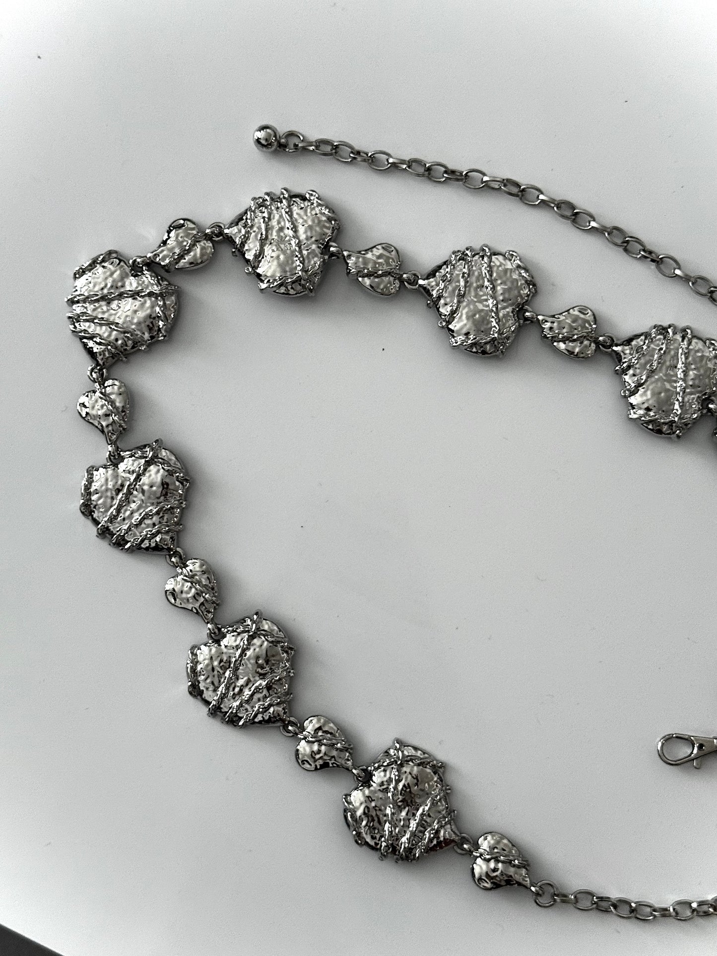 Wrapped Heart Chain Belt