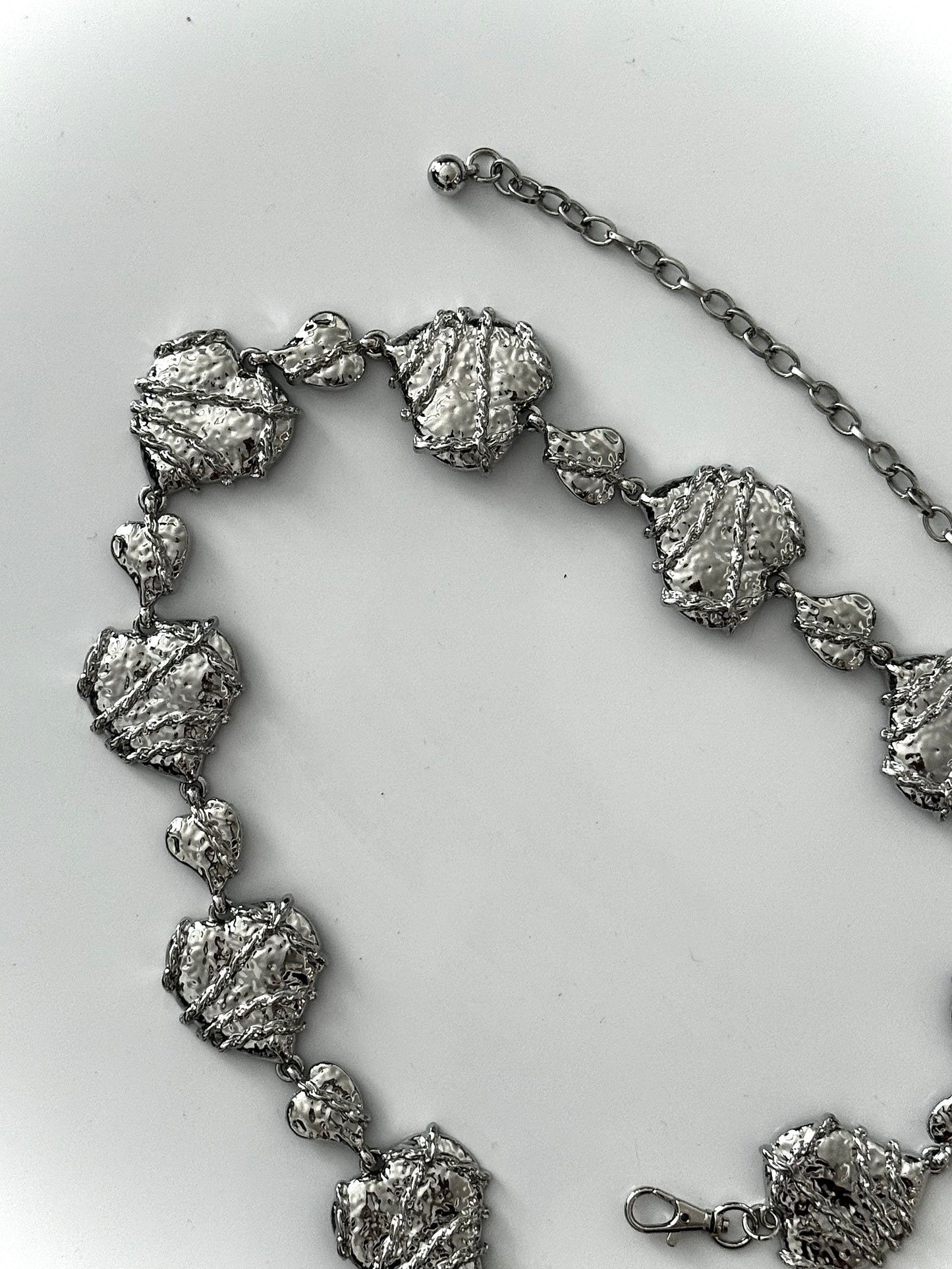 Wrapped Heart Chain Belt