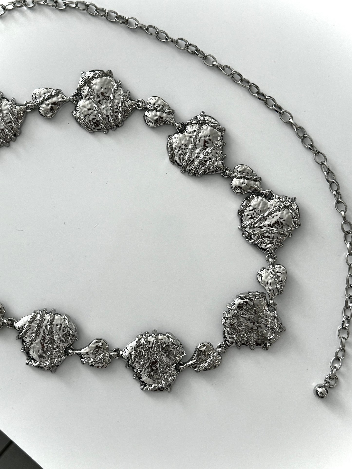 Wrapped Heart Chain Belt