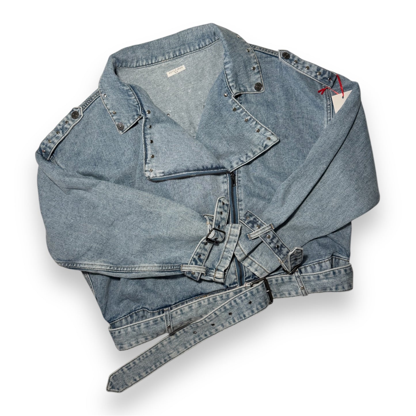 Denim Jacket Black Wings