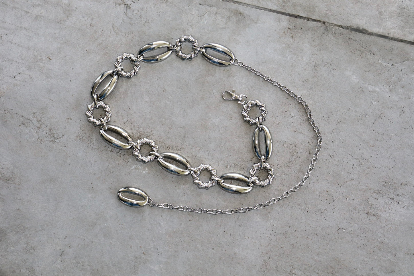 Mixed Oval Chain Belt