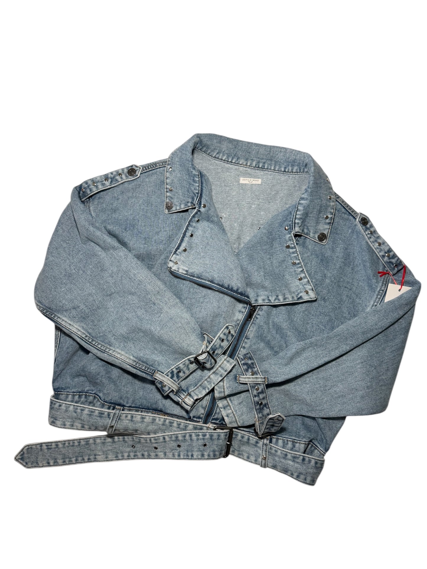 Denim Jacket Black Wings
