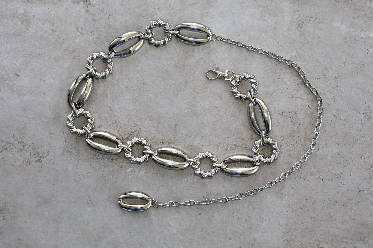 Mixed Oval Chain Belt