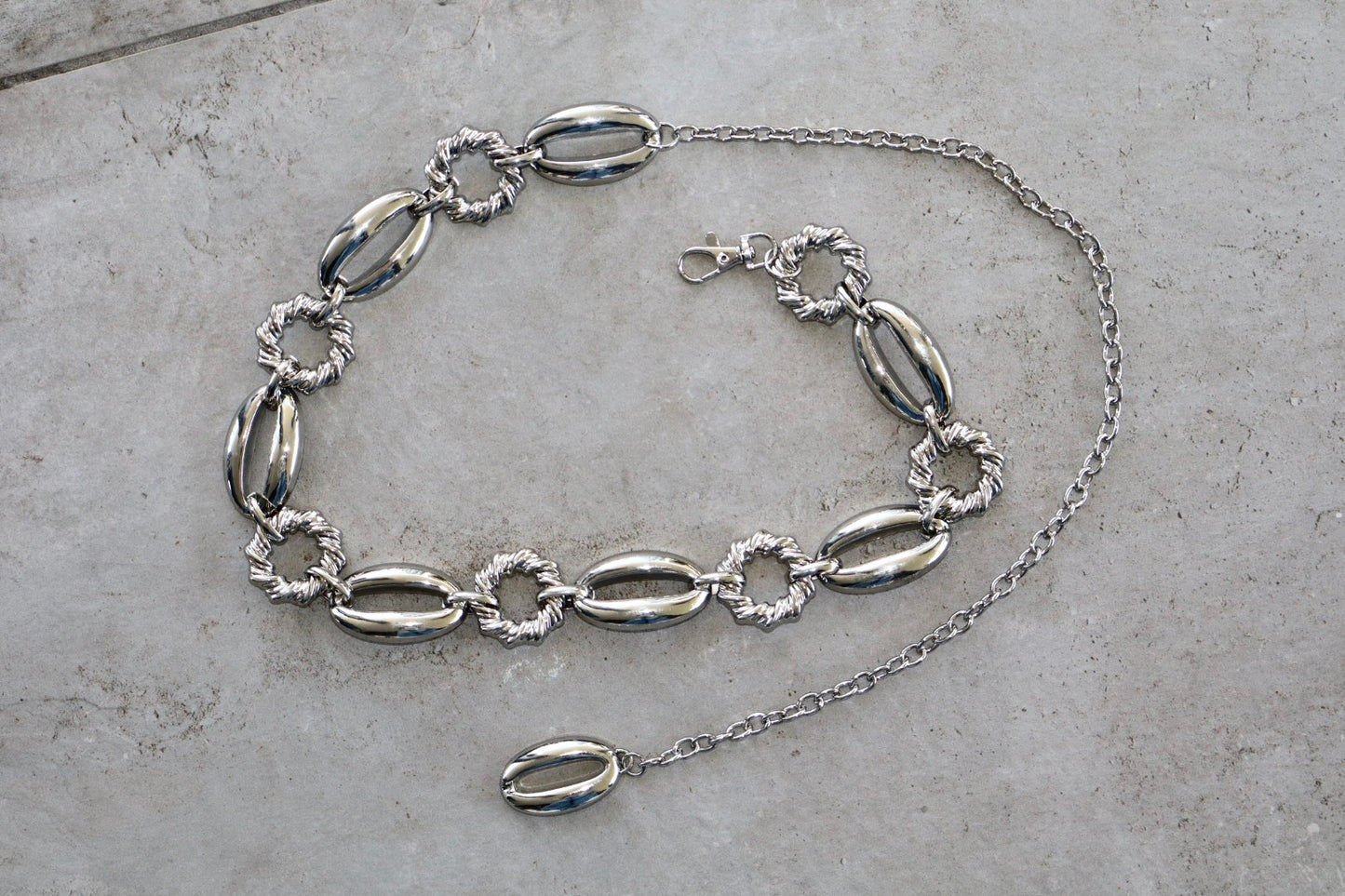 Mixed Oval Chain Belt
