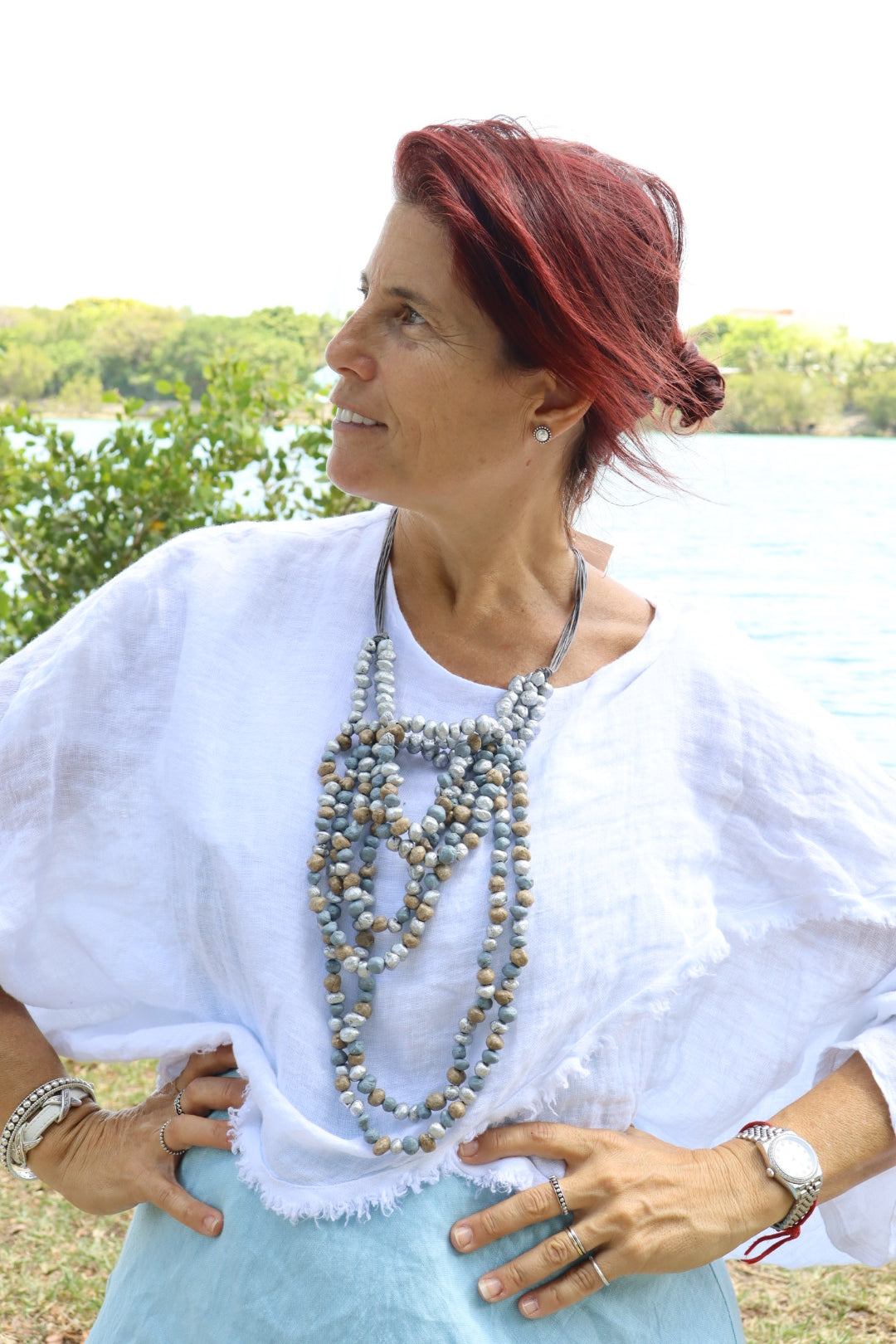 Cascading Light Necklace