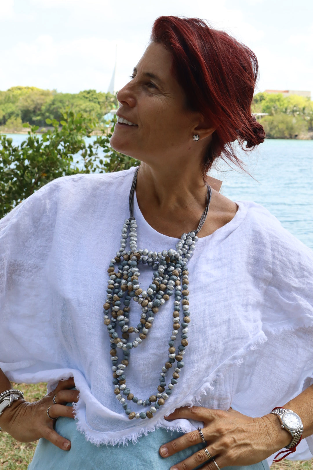 Cascading Light Necklace