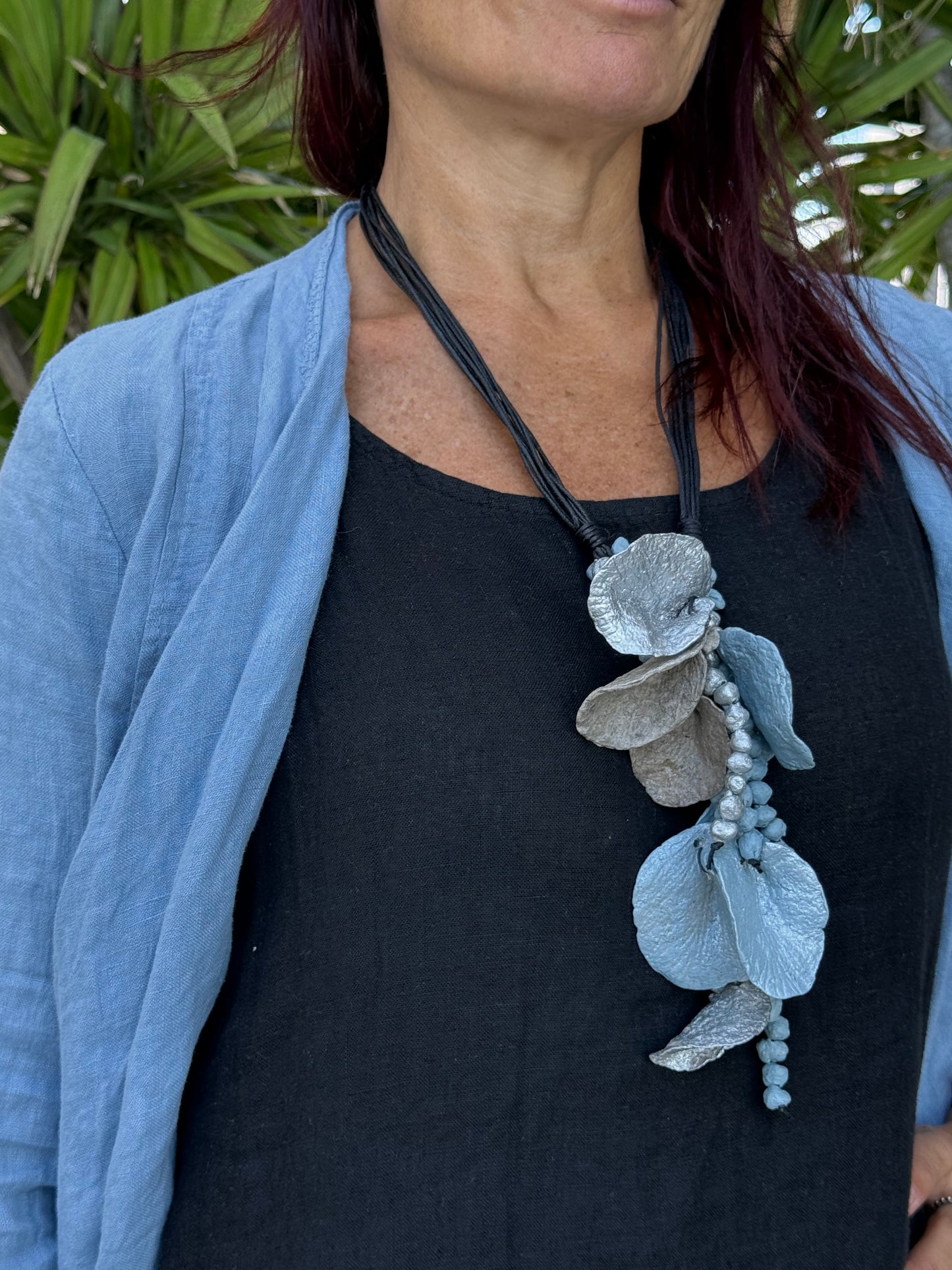 Blue Fog Necklace