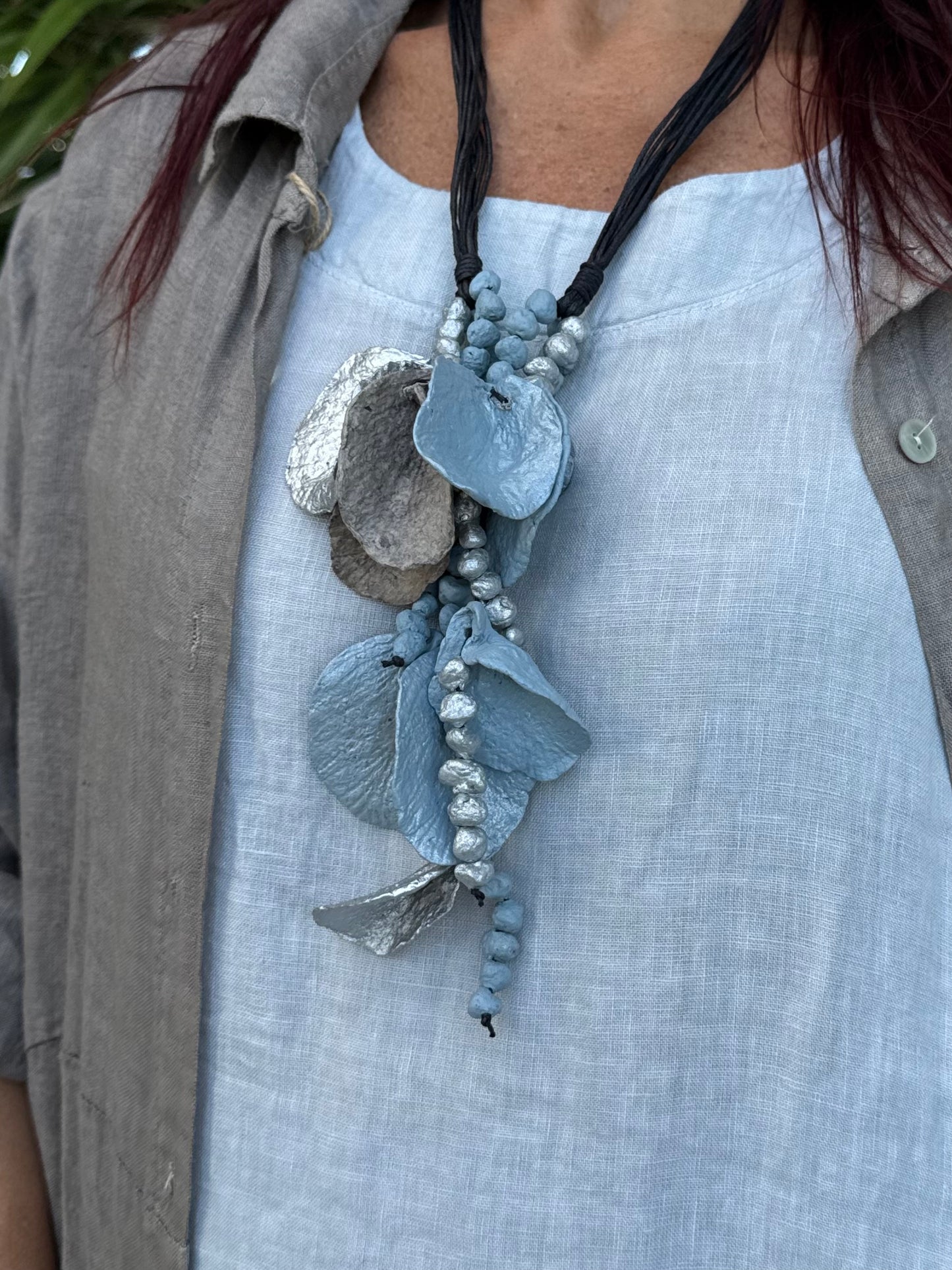 Blue Fog Necklace