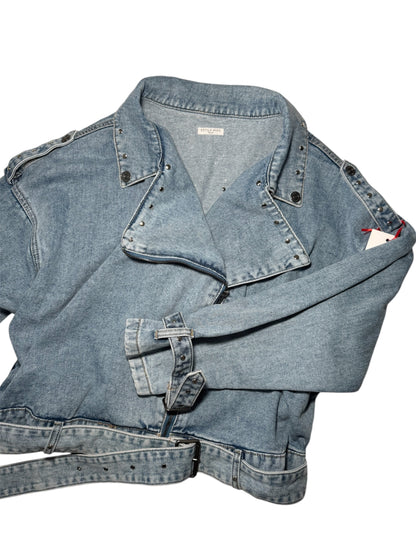 Denim Jacket Black Wings