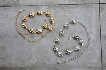 Wrapped Oval Chain Belt