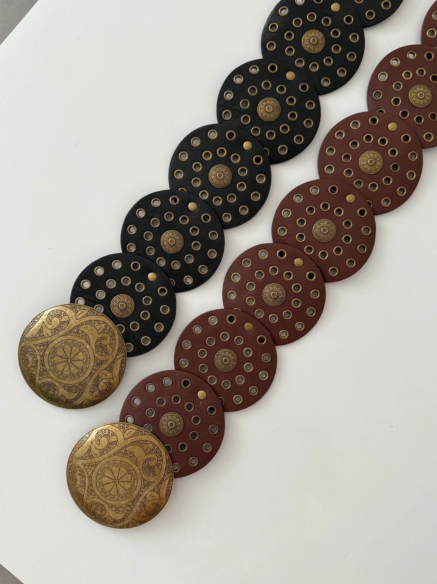 Backstage Pass Belt w Gold Features