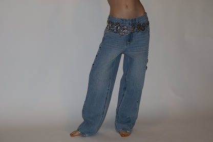 Studded Jeans