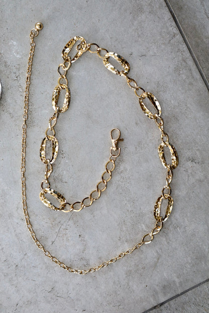 Hoops Chain Belt
