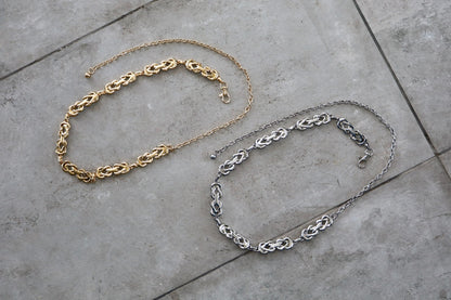 Braided Chain Belt