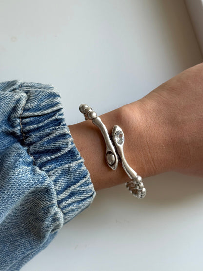 Serpent Gem Bracelet