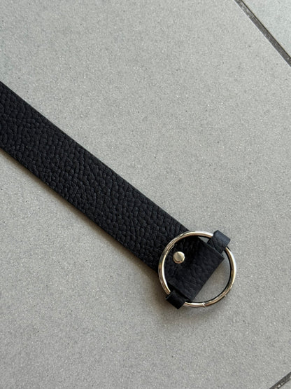 Ring Leather Cuff