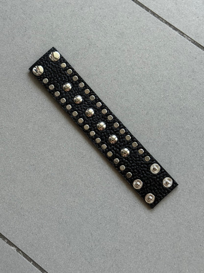 Mixed Studded Leather Cuff