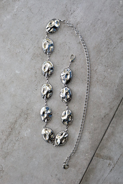 Wrapped Oval Chain Belt