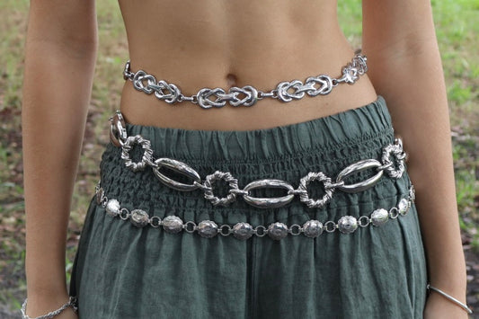 Mixed Oval Chain Belt