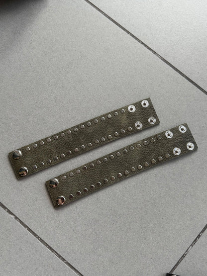 Studded Leather Cuff