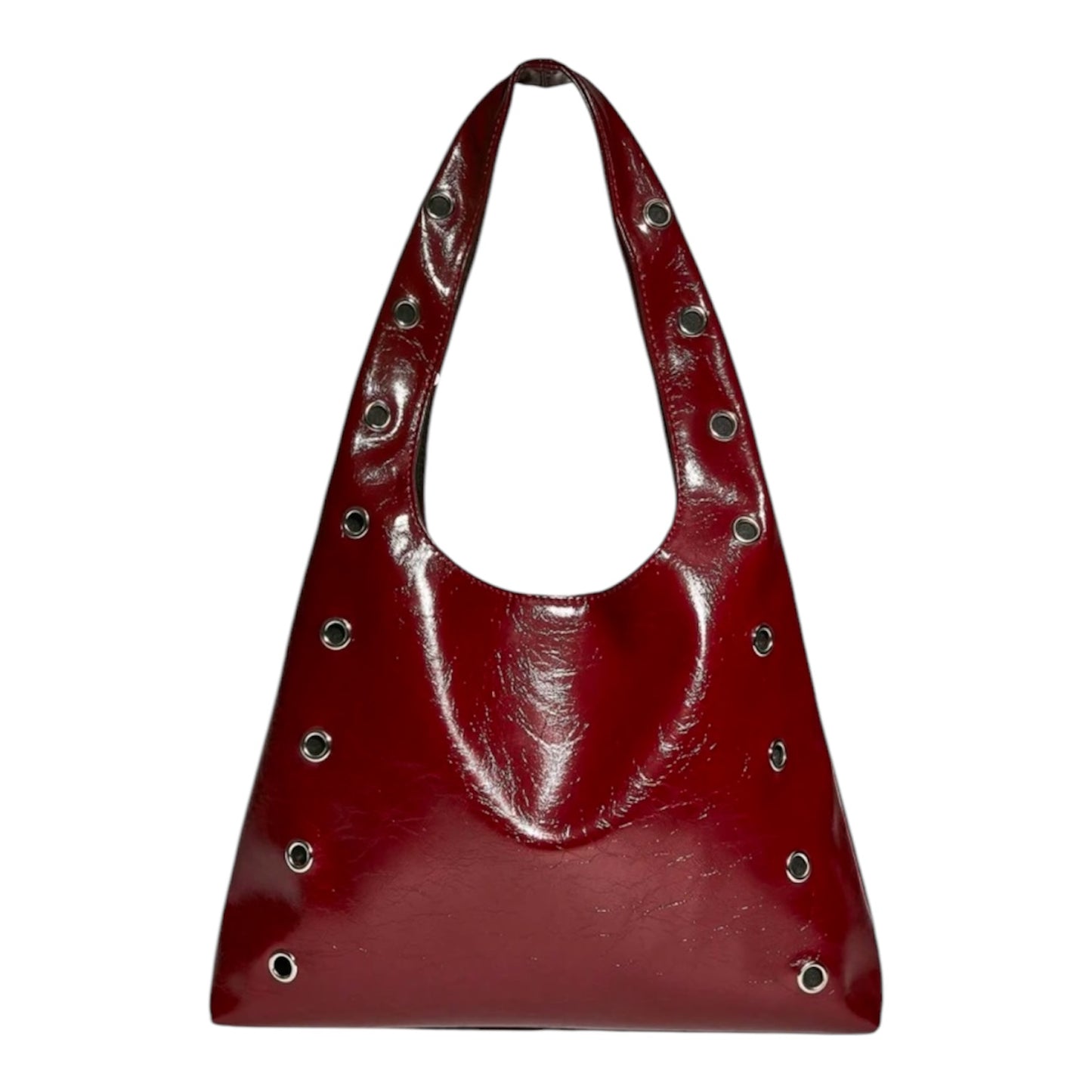 STUDDED BAG Red