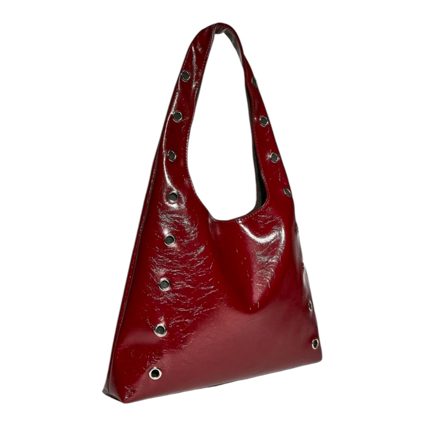 STUDDED BAG Red