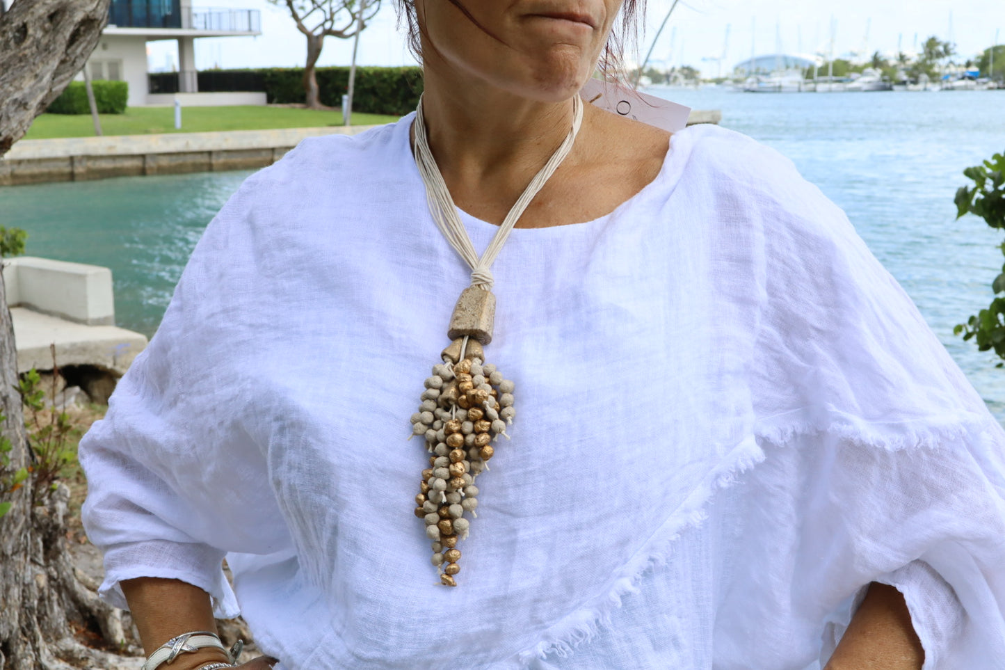 Golden Drop Necklace