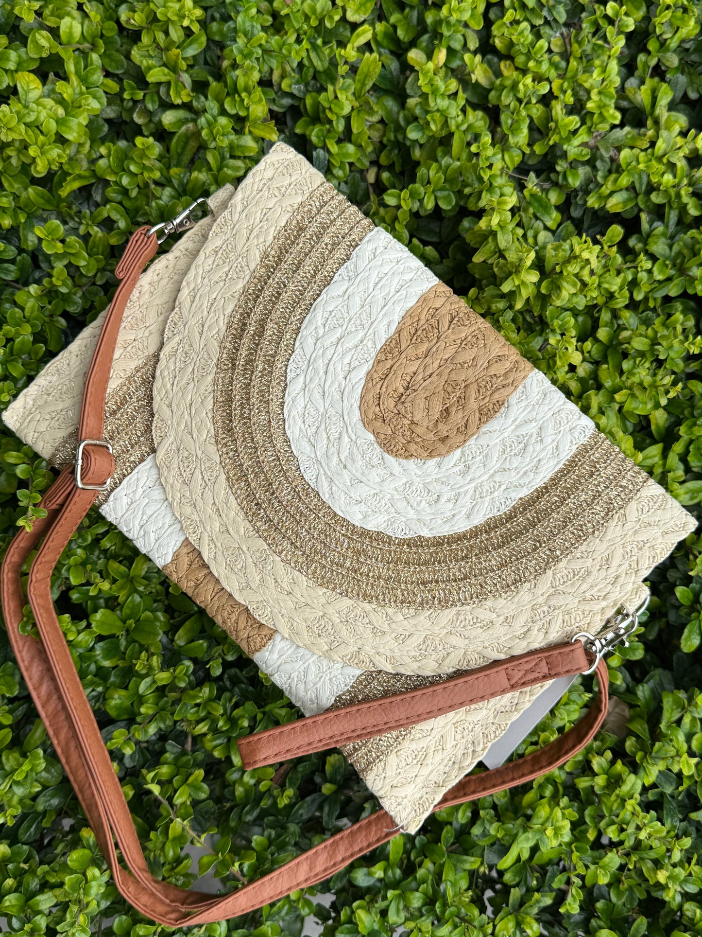 Handwoven Clutch & Crossbody Bag