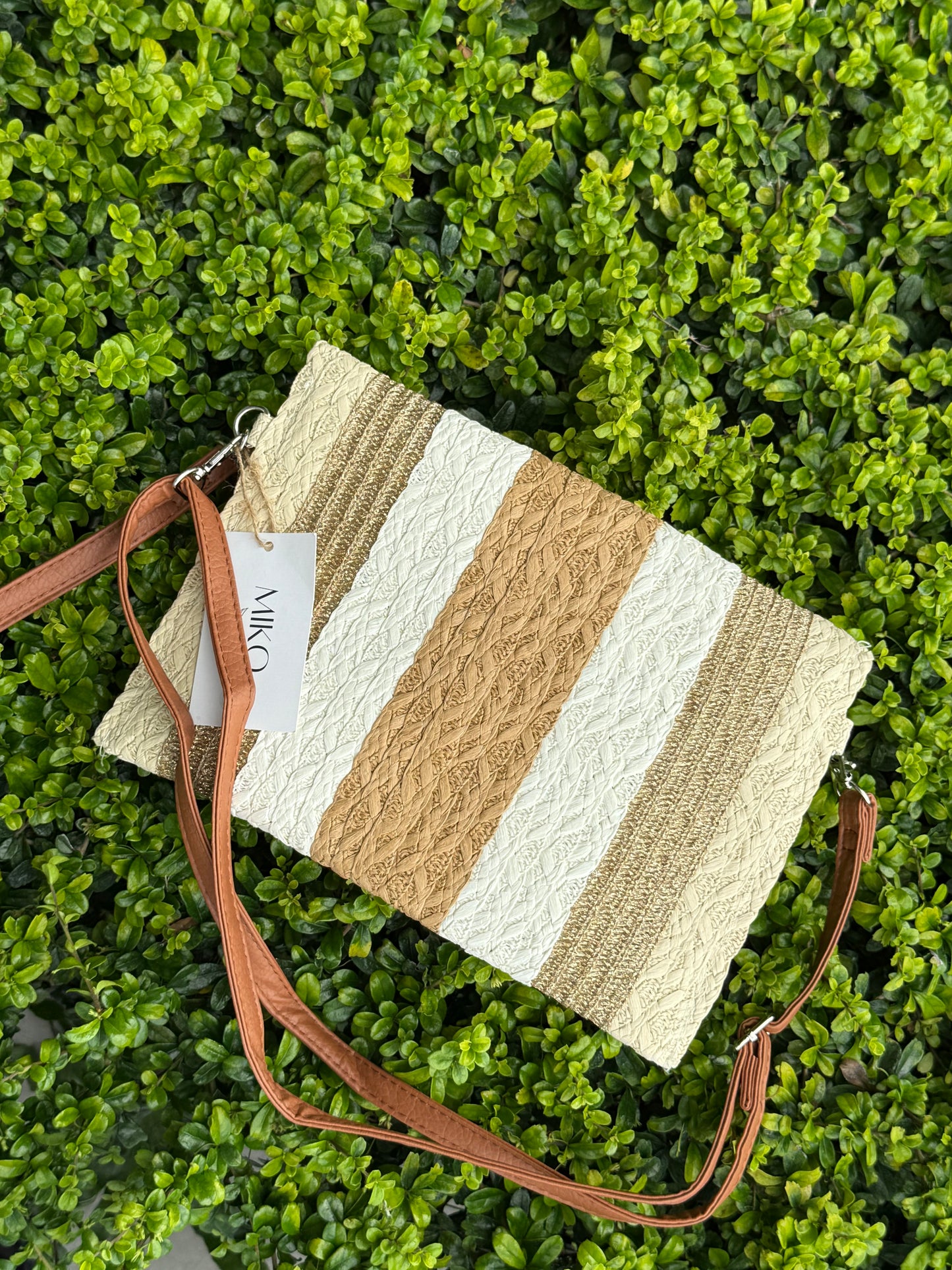 Handwoven Clutch & Crossbody Bag