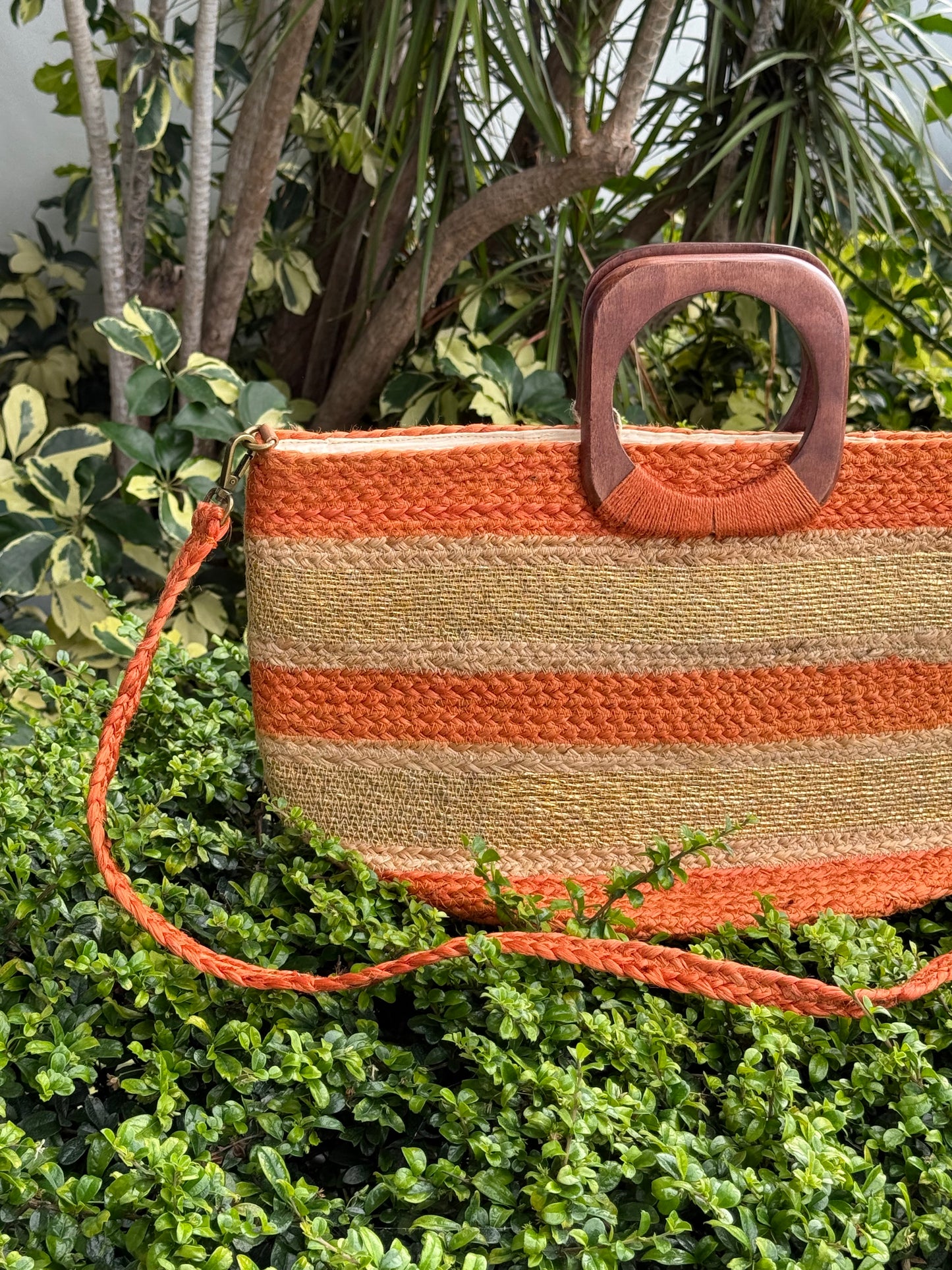 Handwoven Straw Bag