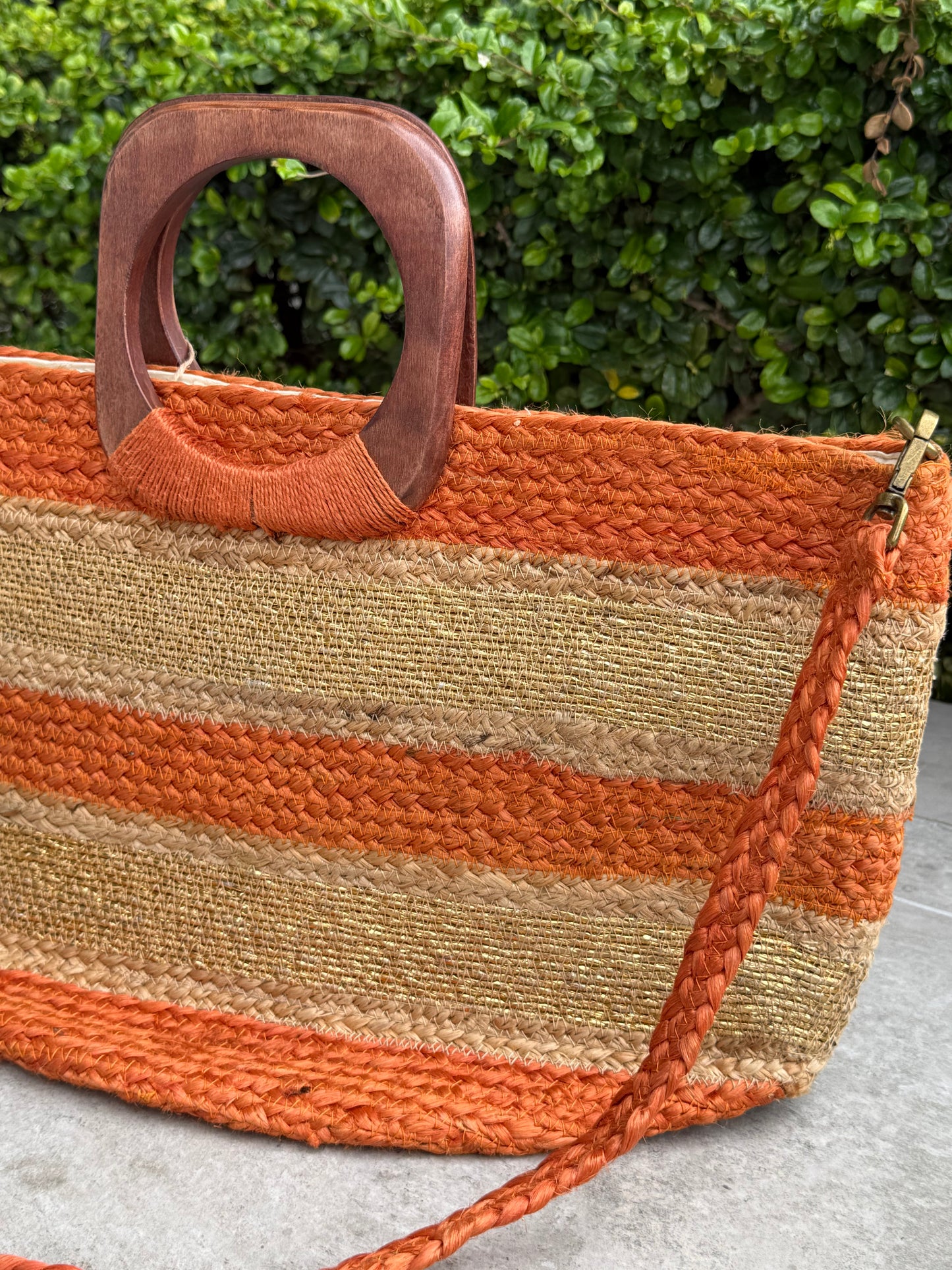 Handwoven Straw Bag