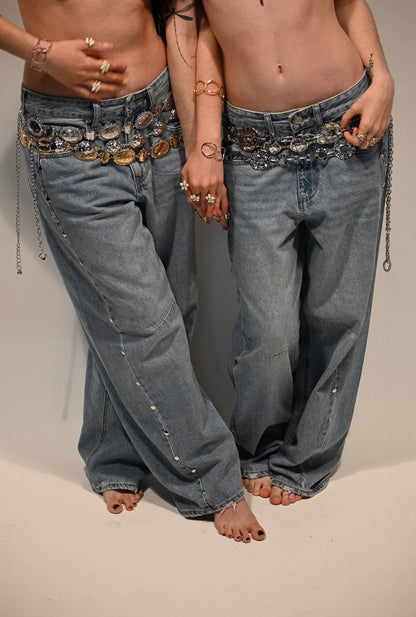 Studded Jeans