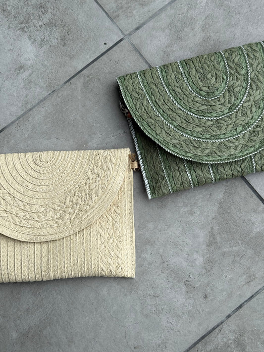 Handwoven Clutch & Crossbody Bag