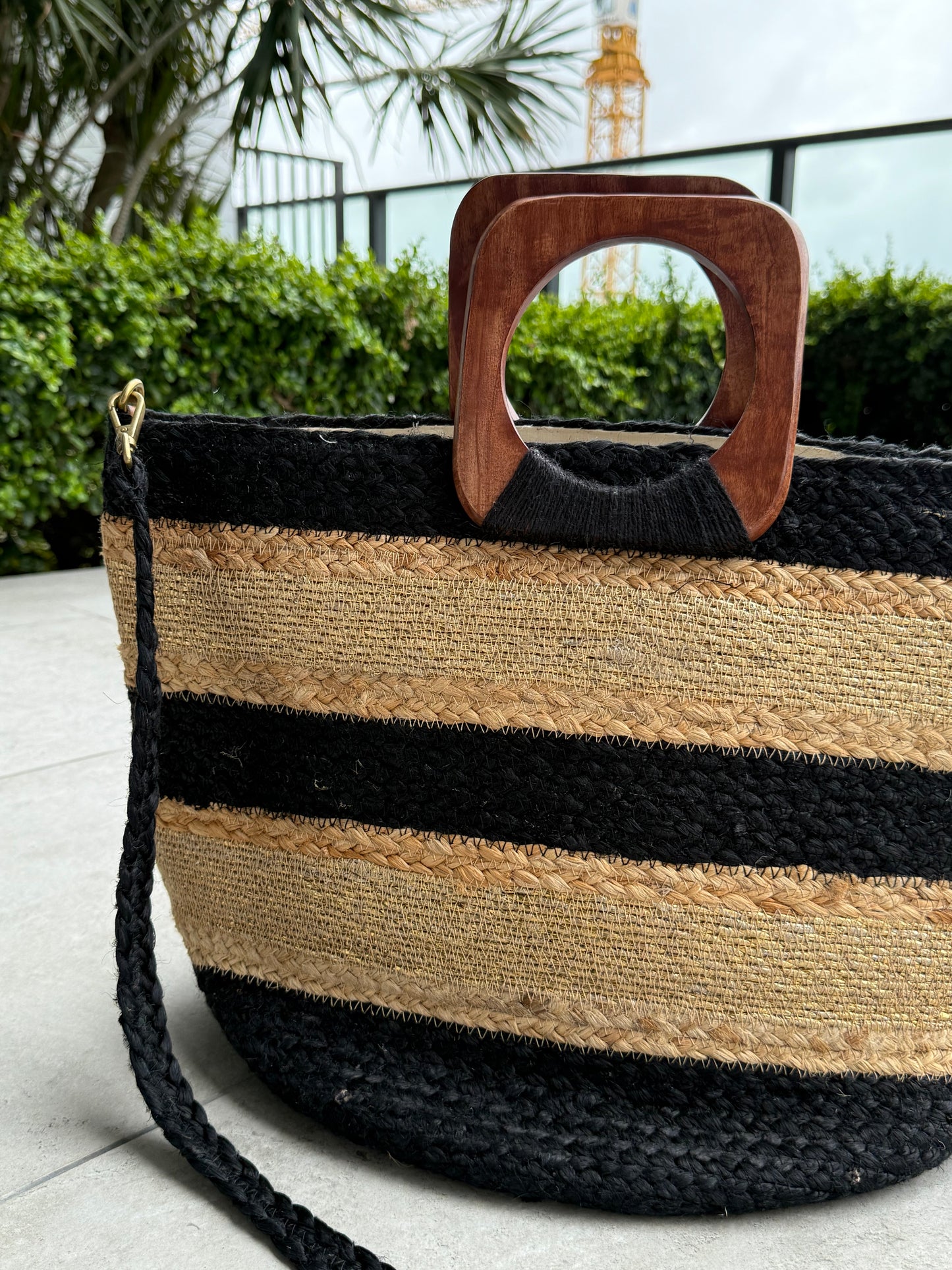 Handwoven Straw Bag