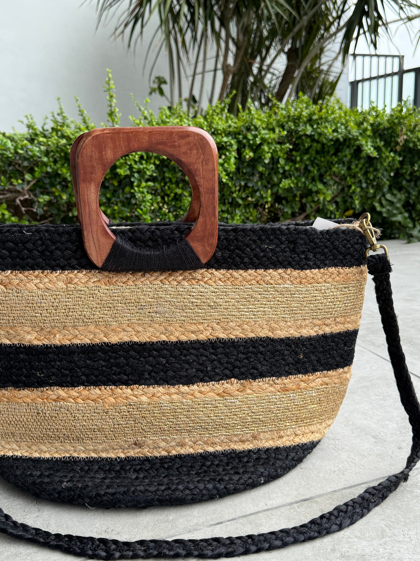 Handwoven Straw Bag