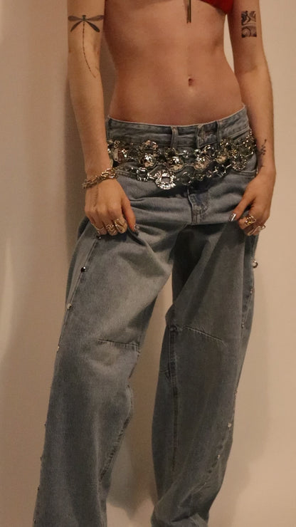 Studded Jeans